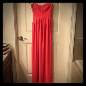 Parker silk maxi dress size M